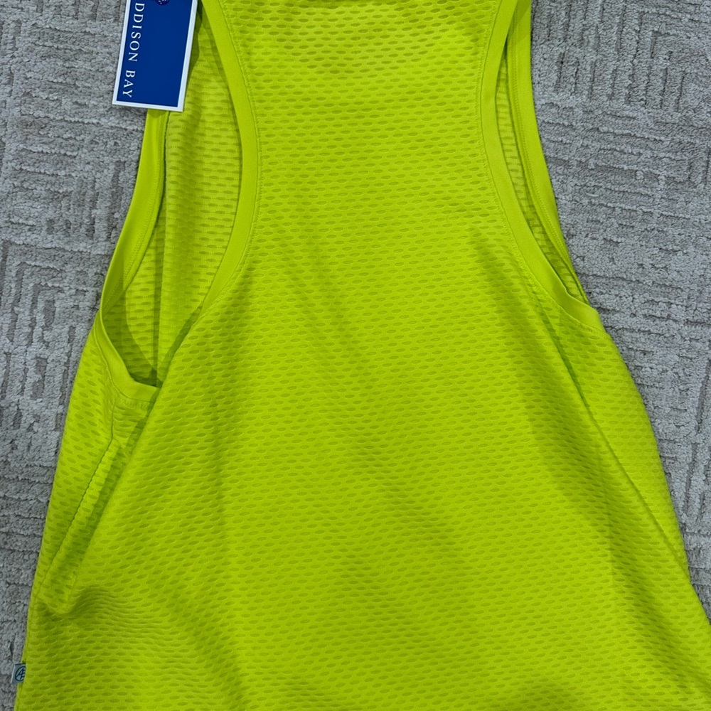 Addison Bay Neon Yellow Tank Top - Picture 8 of 10
